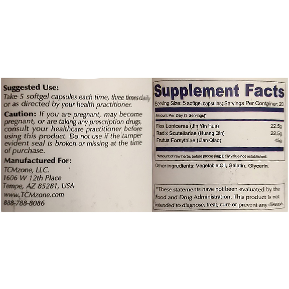 Product image for Shuang Huang Lian.