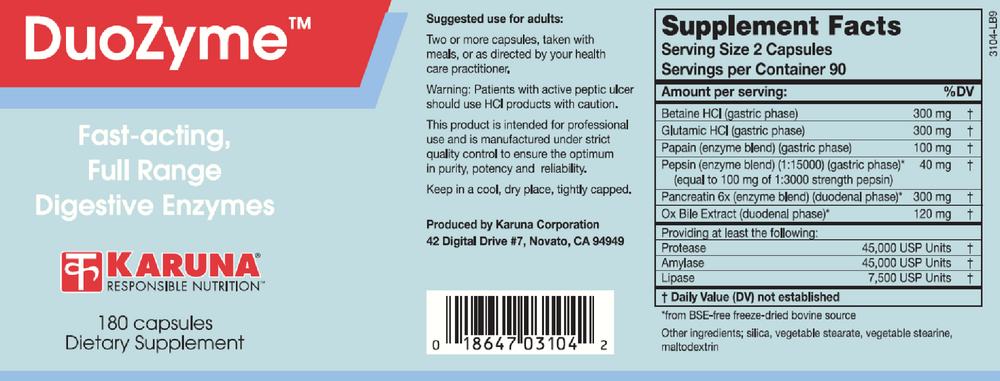 Product image for DuoZyme.