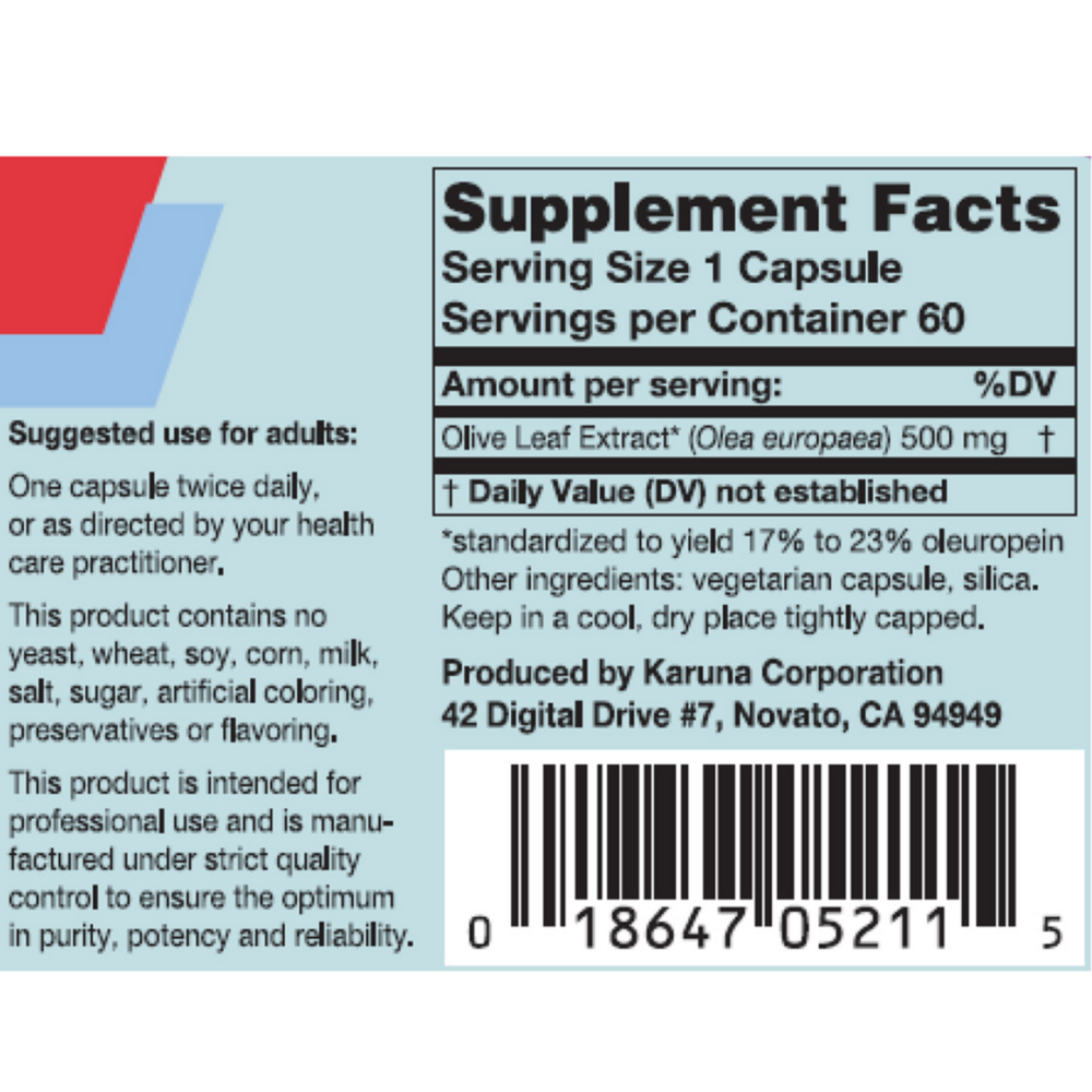 Product image for Olive Leaf Extract.