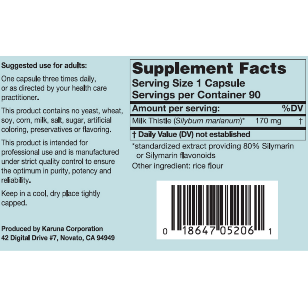 Product image for Silymarin.