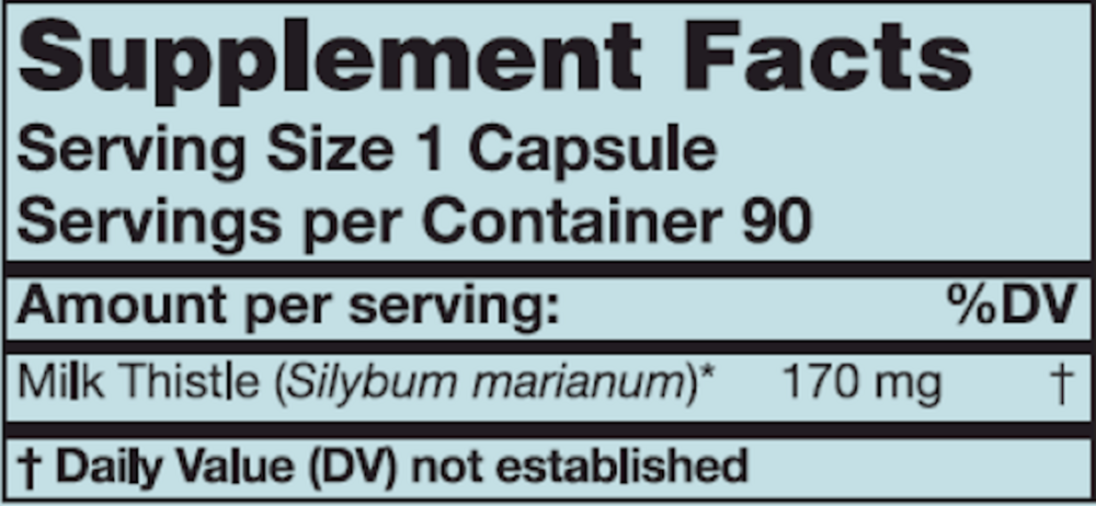 Product image for Silymarin.