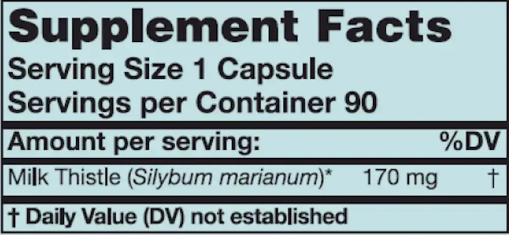 Product image for Silymarin.