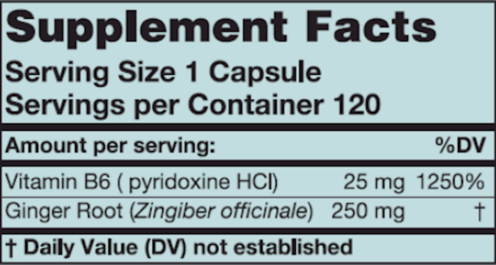 Product image for Ginger-B6.