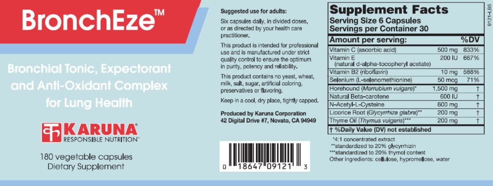 Product image for BronchEze.