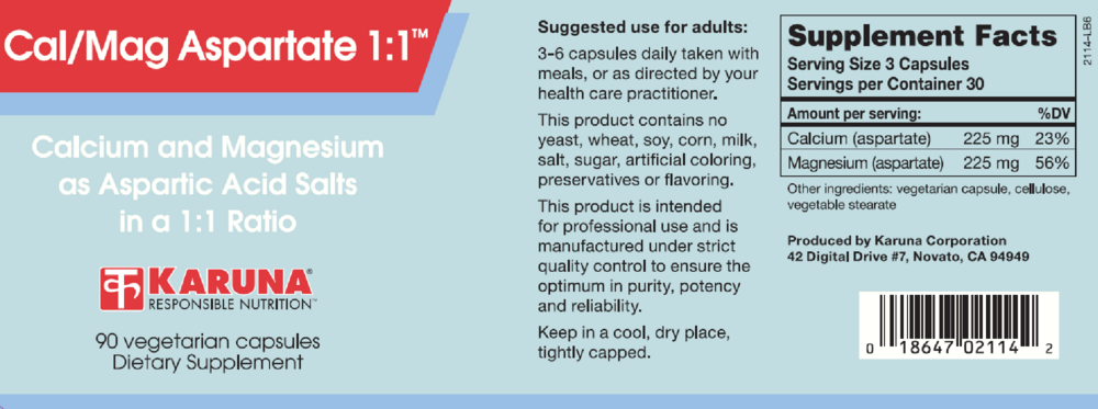 Product image for Cal/Mag Aspartate 1:1.