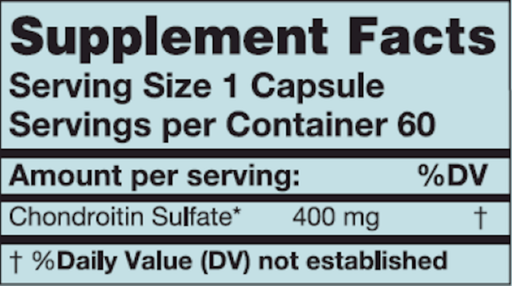 Product image for Chondroitin Sulfate.