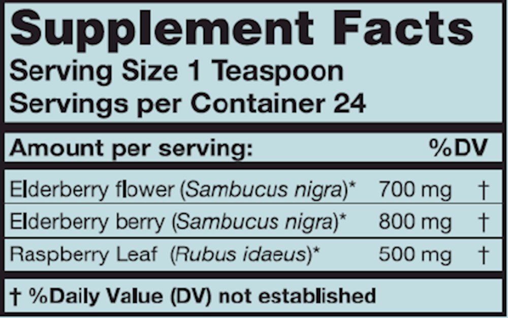 Product image for Elderberry Extract.