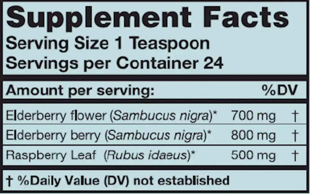 Product image for Elderberry Extract.