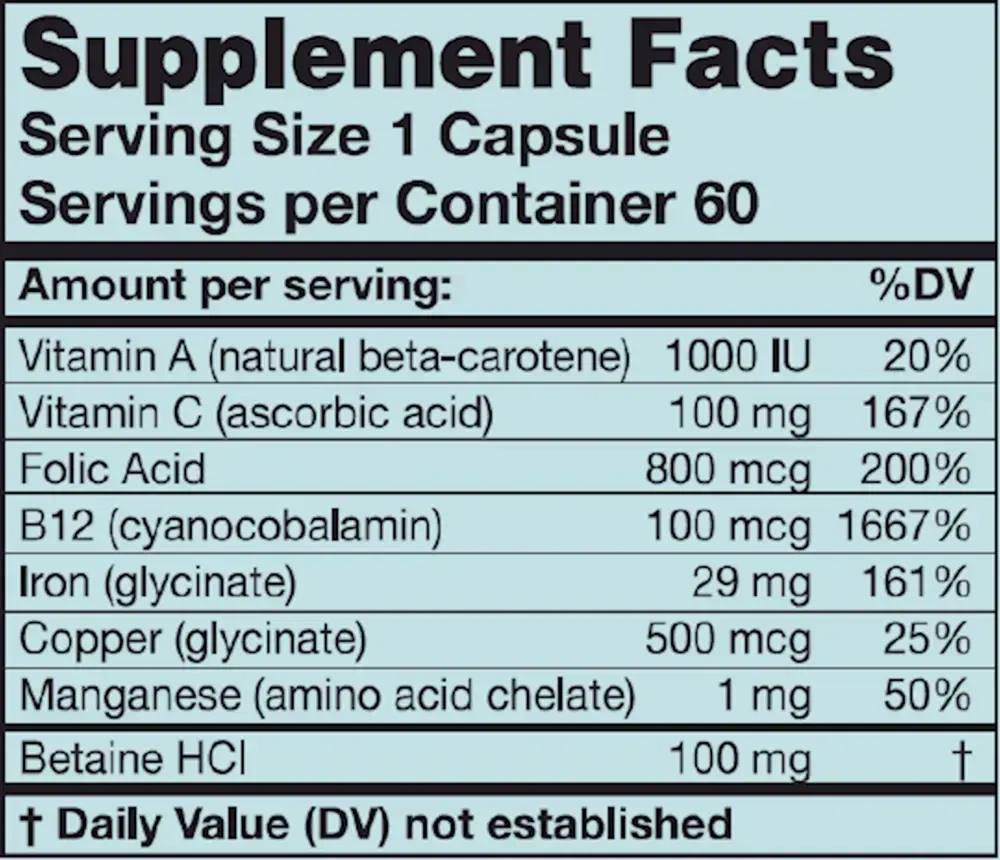 Product image for Iron Plus.