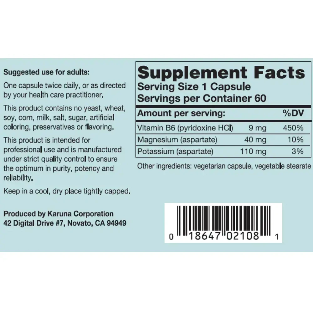 Product image for K/Mg Aspartate.
