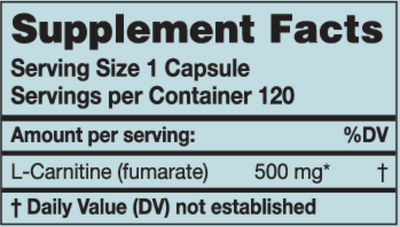 L-Carnitine Fumarate | Fullscript L-Carnitine Fumarate | Fullscript