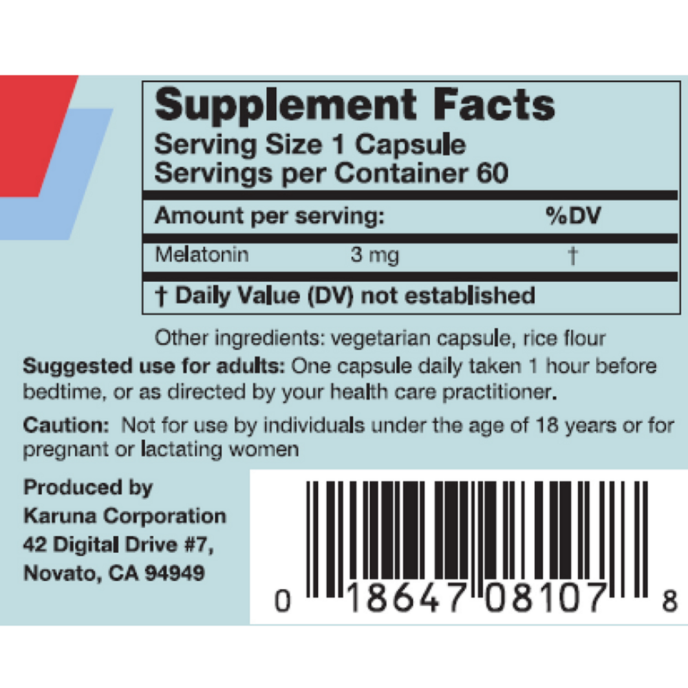 Product image for Melatonin.