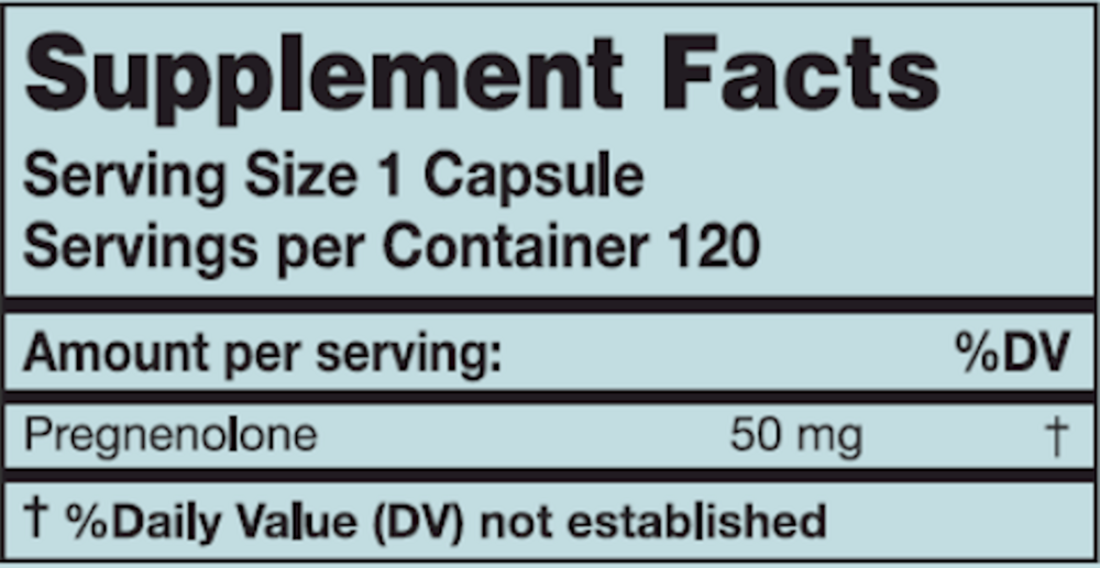 Product image for Pregnenolone.