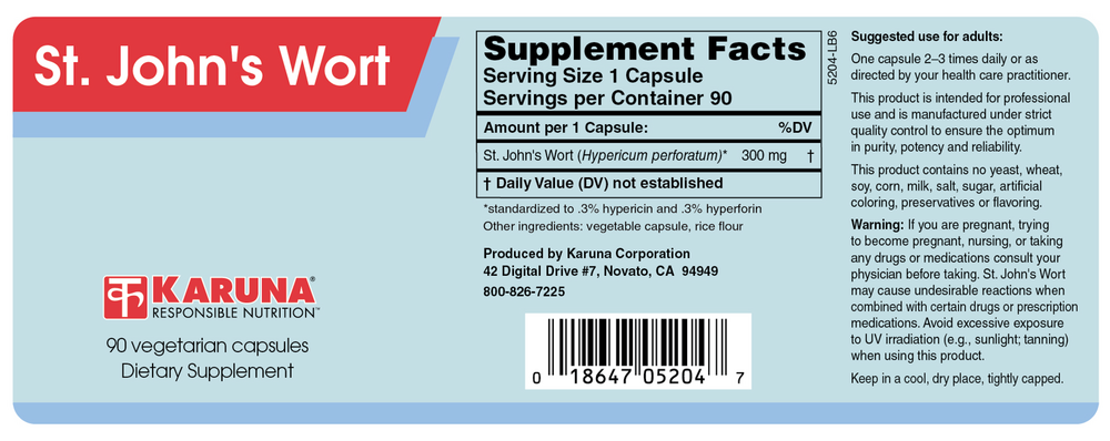 Product image for St. John's Wort.