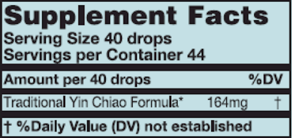 Product image for Yin Chiao Extract.
