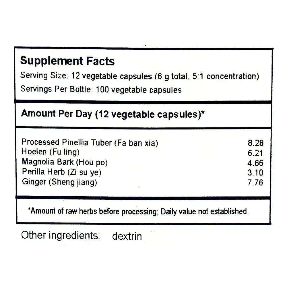 Product image for Pinellia and Magnolia Bark Formula (T16).