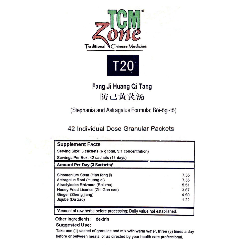 Product image for Stephania and Astragalus Formula Sachets (T20G).