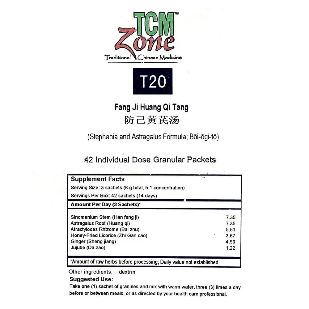 Product image for Stephania and Astragalus Formula Sachets (T20G).