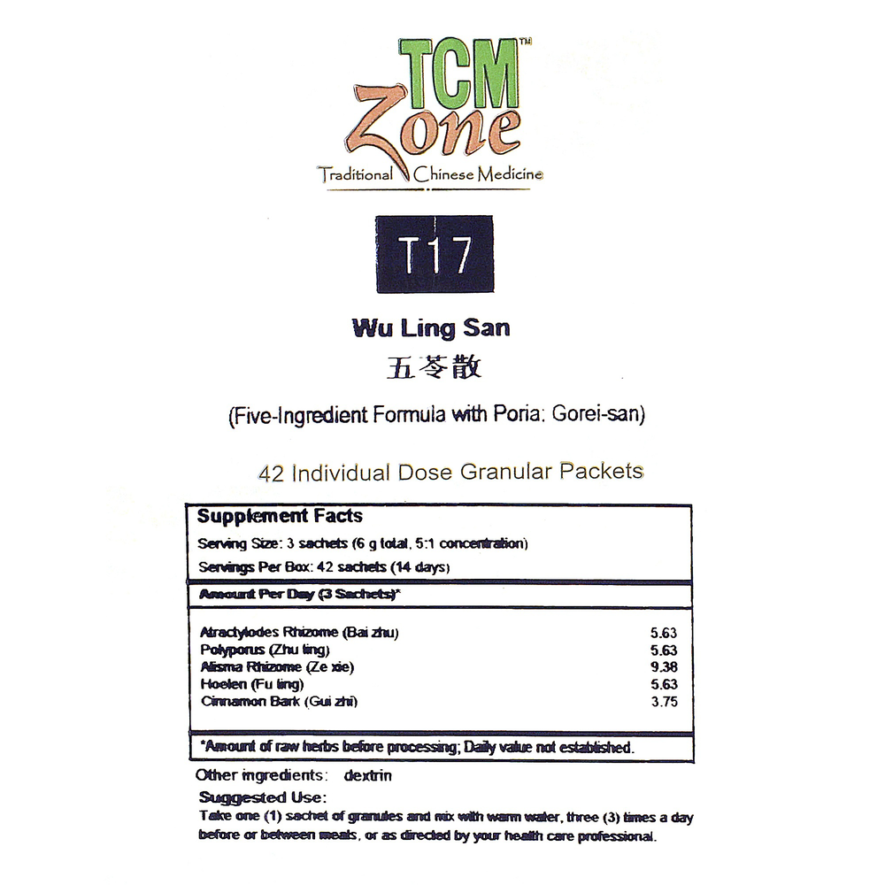 Product image for Five-Ingredient Formula with Poria Sachets (T17G).