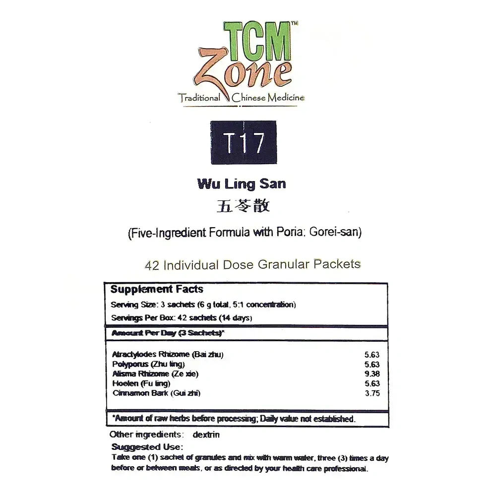 Product image for Wu Ling San Powder.