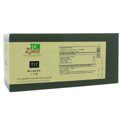Five-Ingredient Formula with Poria Sachets (T17G) 42 packets