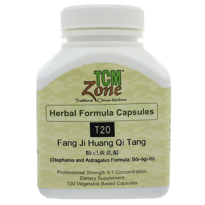 Stephania and Astragalus Formula (T20) (100 capsules) by TCM Zone