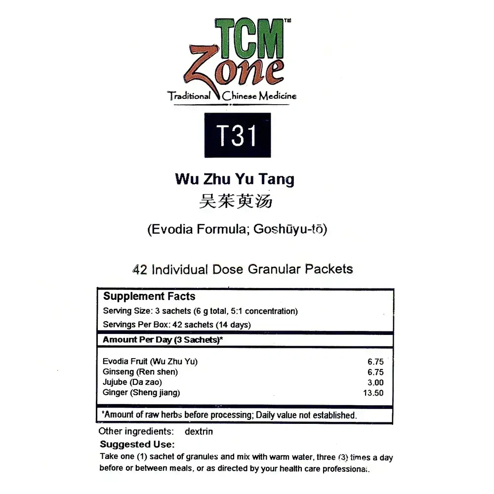 Product image for Wu Zhu Yu Tang Powder.
