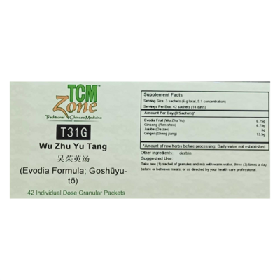 Evodia Formula Sachets (T31G) 42 packets