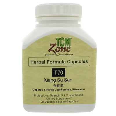 Cyperus and Perilla Leaf Formula (T70) (100 capsules) by TCM Zone