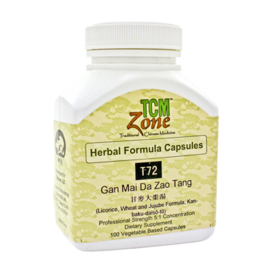 Licorice, Wheat and Jujube Formula (T72) 100 capsules