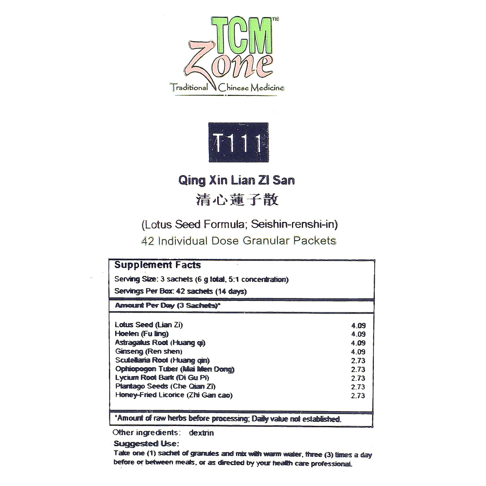 Product image for Lotus Seed Formula Sachets (T111G).