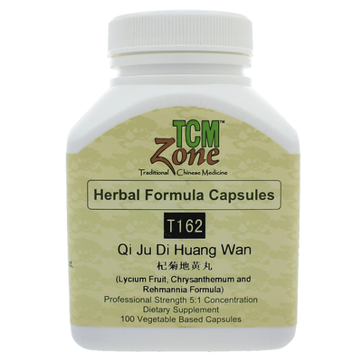 Lycium Fruit, Chrysanthemum and Rehmannia (T162) 100 capsules