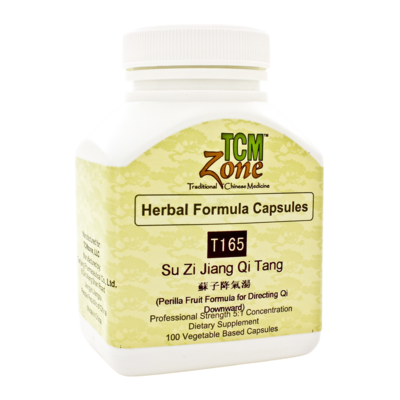Perilla Fruit Formula for Directing Qi Downward (T165) 100 capsules