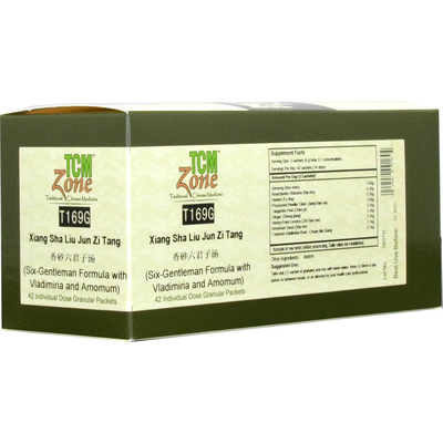 Six-Gentlemen Formula w/Vladimiria and Amomum Sachets (T169G) 1 Box
