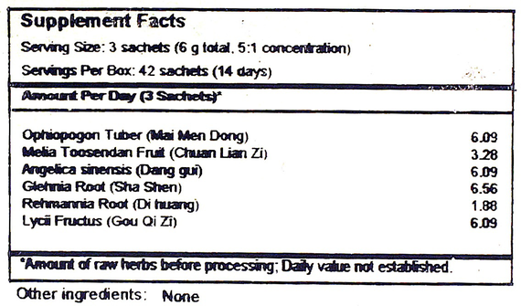 Product image for Yi Guan Jian Powder.