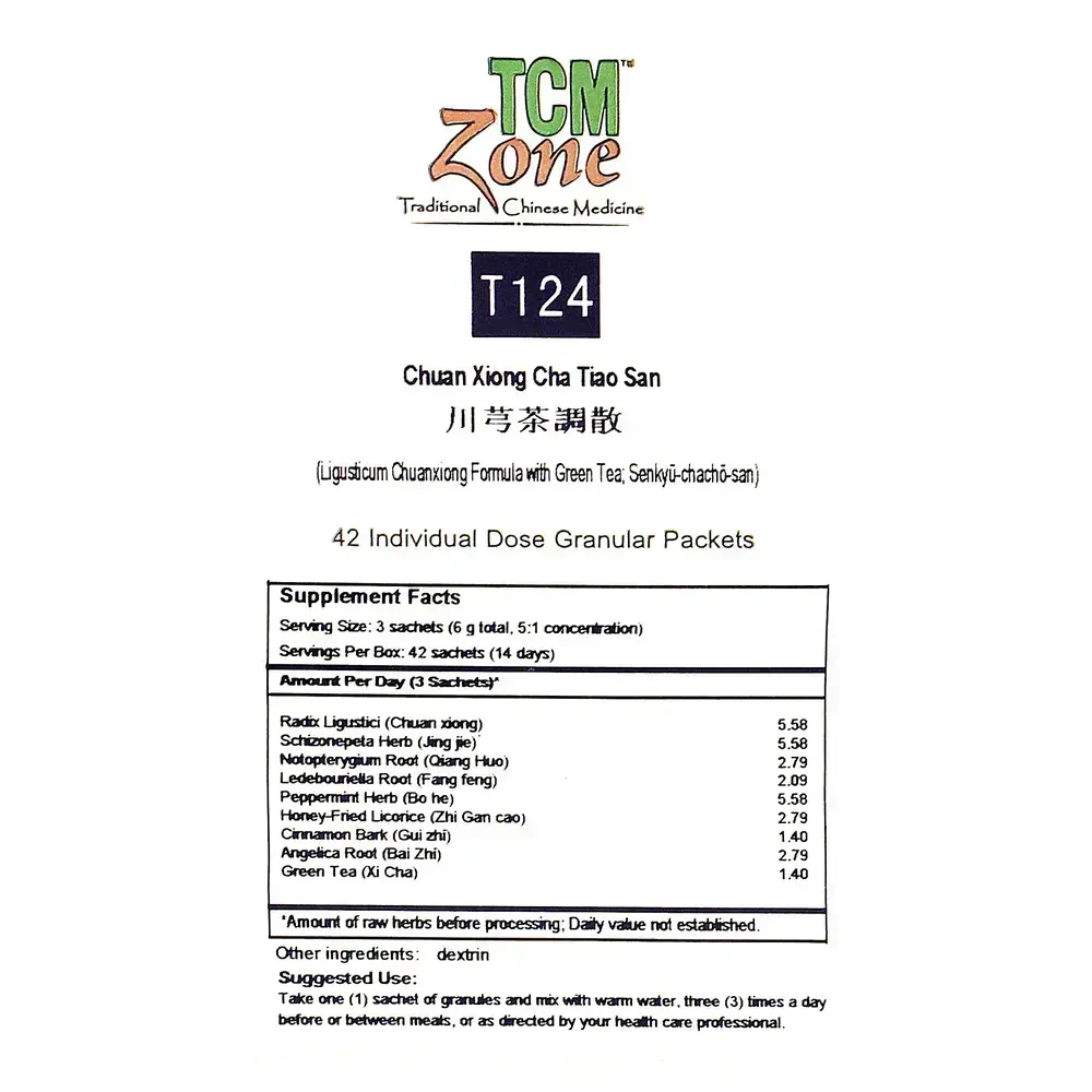 Product image for Chuan Xiong Cha Tiao San Powder.