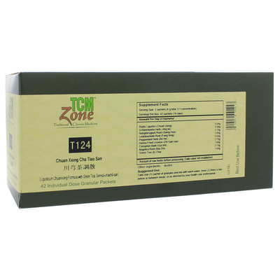 Ligusticum Chuanxiong w/Green Tea Sachets (T124G) product image