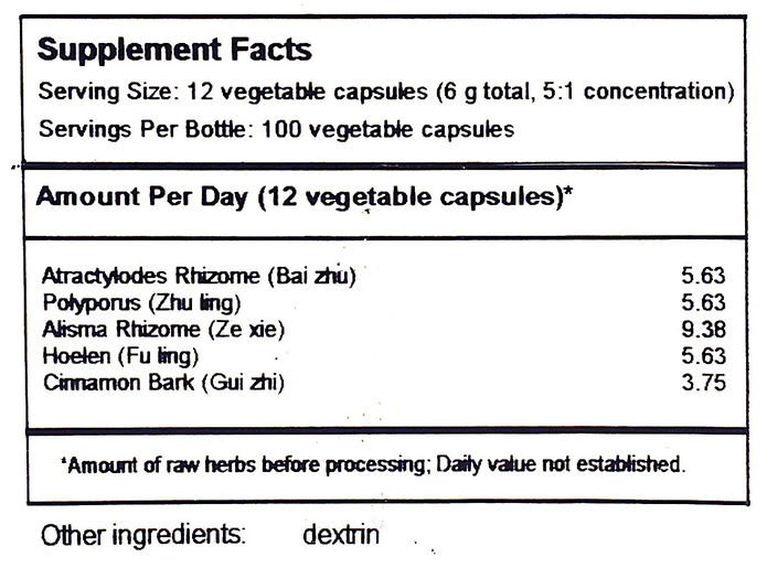 Product image for Five-Ingredient Formula with Poria (T17).