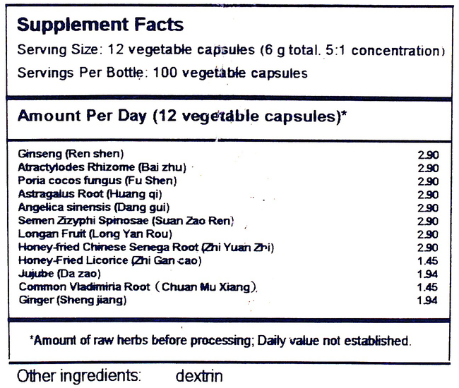 Product image for Restore the Spleen Formula (T-65).