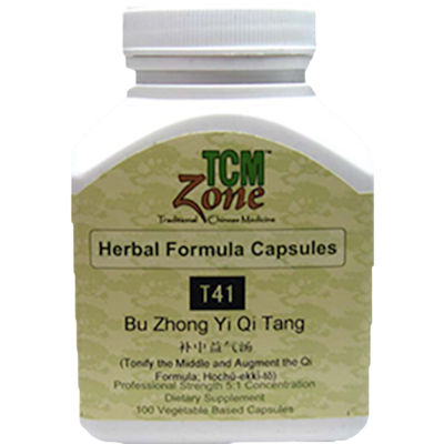Tonify the Middle and Augment the Qi Formula (T-41) 100 capsules