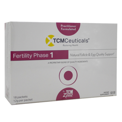 TCMCeuticals Fertility Phase 1 18 packets