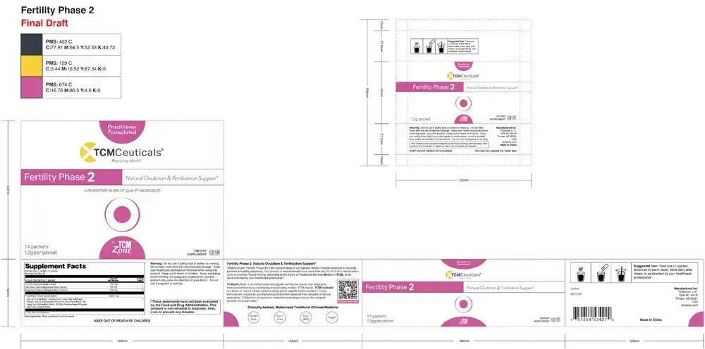 Product image for TCMCeuticals Fertility Phase 2.