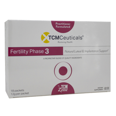 TCMCeuticals Fertility Phase 3 18 packets