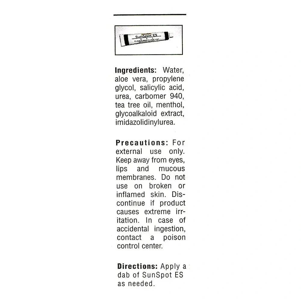 Product image for SunSpot ES.