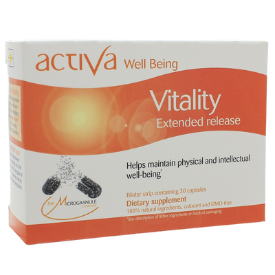Well-Being Vitality - microgranule 30 capsules