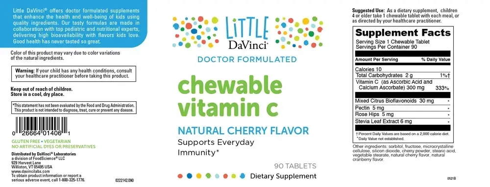 Product image for Chewable Vitamin C.