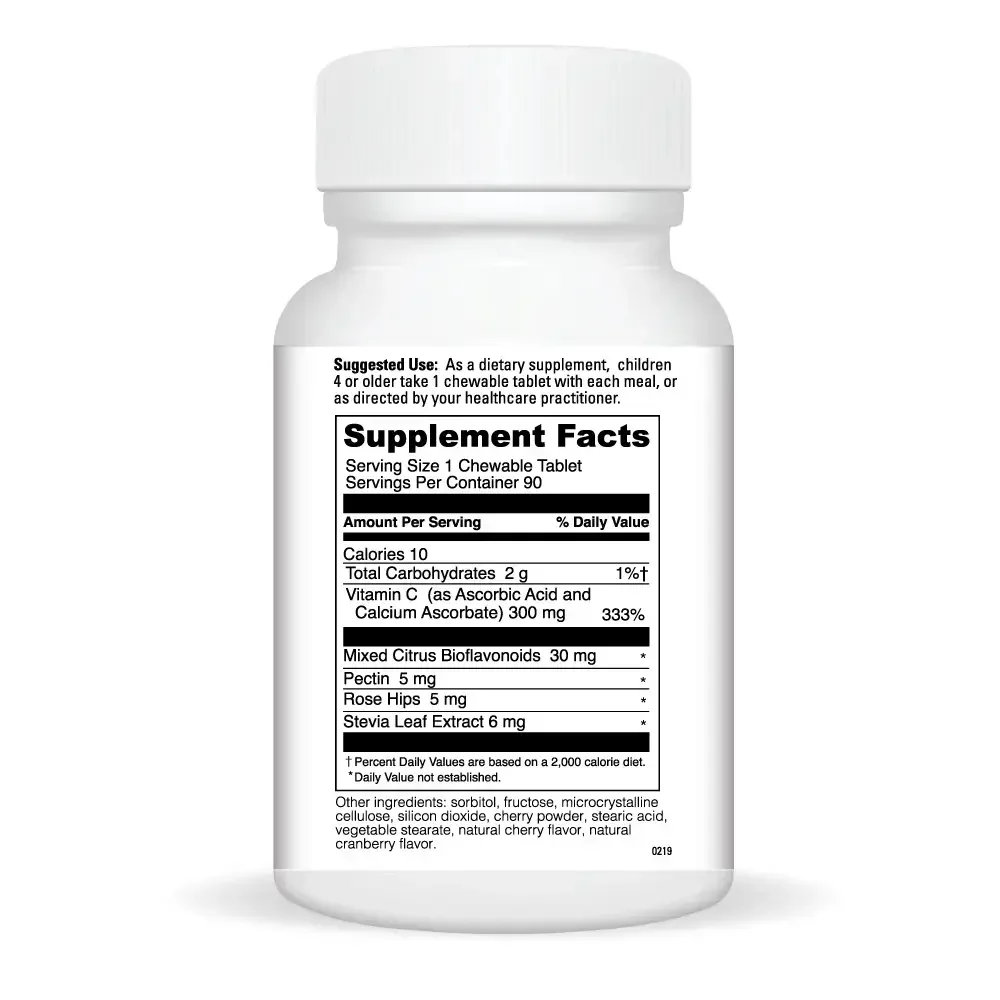 Product image for Chewable Vitamin C.