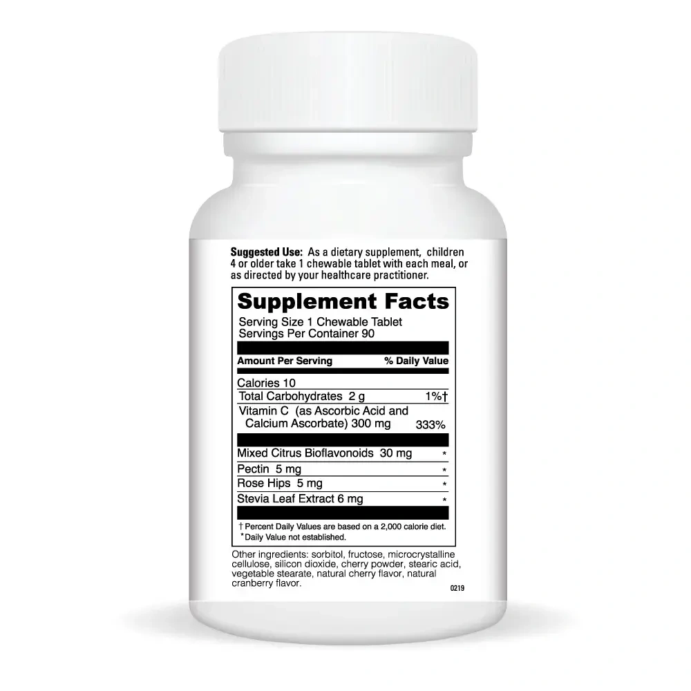 Product image for Chewable Vitamin C.