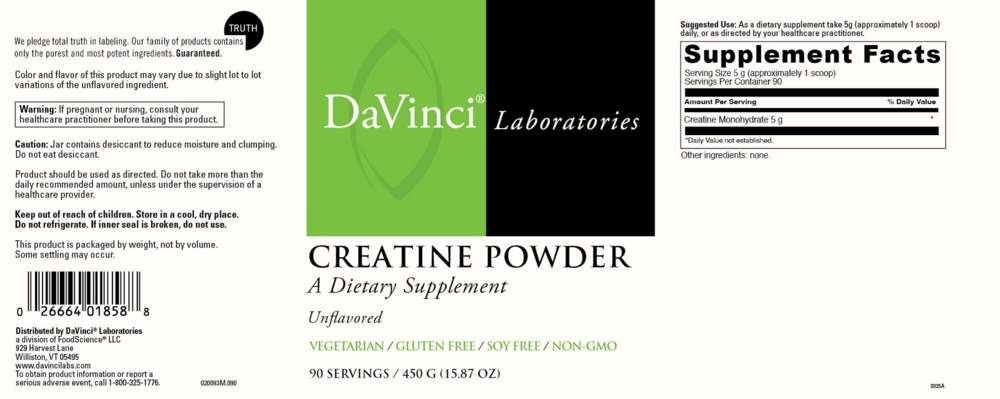 Product image for Creatine Powder.