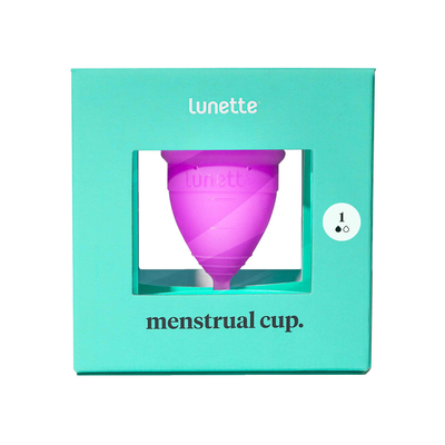 Lunette Menstrual Cup Violet Model 1 product image